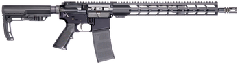 Patriot Ordnance Factory 02315  P-15 Base 5.56 NATO 30+1 16.50" Black Anodized A2 Style Grip                                                                                                            