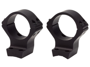 Browning 12511 X-Bolt Scope Mount System X-Lock Matte Black Aluminum 30mm Tube, Medium Rings