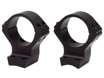 Browning 12511 X-Bolt Scope Mount System X-Lock Matte Black Aluminum 30mm Tube, Medium Rings