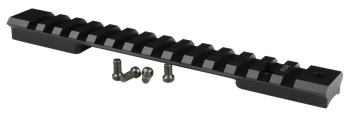 Warne 7672M Mountain Tech Tactical Rail Black Anodized Aluminum, Fits HS Precision/Bergara Premier/Remington 700 Long Action, 0 MOA                                                                     