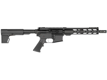 Hi-Point HP15P556 HP 15P 5.56 NATO 30+1 10.50" Black Threaded Barrel, Black Aluminum Receiver w/Picatinny Rail, M-LOK Handguard, Blade Black Polymer Brace, Black Polymer Grip