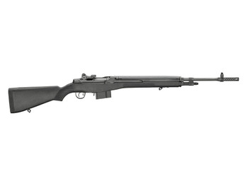 Springfield Armory MA9226CA M1A Loaded *CA Compliant 308 Win/7.62x51mm 10+1 22" Black Parkerized Medium National Match Barrel, Black Parkerized Steel Receiver, Black Synthetic Fixed Stock