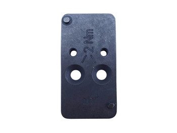 HK 50254265 Optic Plate #5 Black Steel, Fits HK VP9 OR Burris/Vortex Pattern Footprint Mount