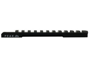 Weatherby J010006 Picatinny Rail Matte Black Aluminum Weatherby Vanguard Weaver Mount Short Action 20 MOA