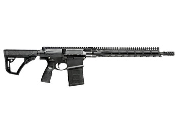 Daniel Defense 0215707258055 DD5 V3 *CA Compliant 7.62x51mm NATO 16" 10+1 Black Hard Coat Anodized Black Phosphate 6 Position w/SoftTouch Overmolding Stock Black Polymer Grip
