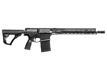 Daniel Defense 0215707258055 DD5 V3 *CA Compliant 7.62x51mm NATO 16" 10+1 Black Hard Coat Anodized Black Phosphate 6 Position w/SoftTouch Overmolding Stock Black Polymer Grip