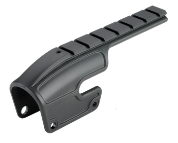 Weaver Mounts 48340 No-Gunsmith Saddle Shotgun Mount  Black Remington 870/11-87/1100                                                                                                                    