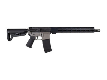 Shark Coast Tactical 300-039-1000-00 Maxim 5.56 NATO 30+1 16" Black Nitride Threaded Barrel, Aluminum Receiver w/Picatinny Rail, M-LOK Handguard, Magpul Collapsible Black Polymer Stock, Magpul MOE Gr