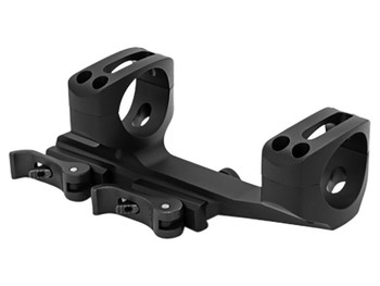 Warne QDXSKEL34TW Skeletonized Scope Mount/Ring Combo Quick Detach Black Anodized 34mm Tube MSR Ultra High Rings