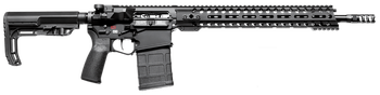Patriot Ordnance Factory 01581 Revolution  308 Win,7.62x51mm NATO 16.50" 20+1 Black Hard Coat Anodized 6 Position MFT BMS Minimalist Stock                                                              