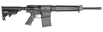 Smith & Wesson 11532 M&P10 Sport OR 308 Win / 7.62x51mm NATO 16" Black Armornite Barrel 20+1, Black Receiver, Black 6 Position Telescopic Stock, Polymer Grip, Manual Ambidextrous Safety On Lower      
