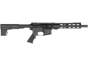 Hi-Point HP15P300BLK HP 15P 300 Blackout 30+1 10.50" Black Threaded Barrel, Black Aluminum Receiver w/Picatinny Rail, M-LOK Handguard, Blade Black Polymer Brace, Black Polymer Grip