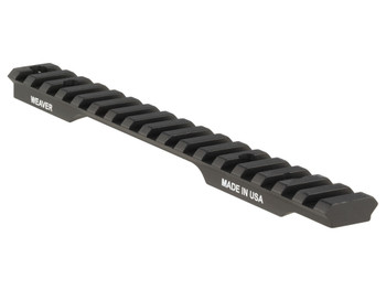 Weaver Mounts 99466 Multi-Slot Base Extended Black Aluminum Fits Savage 10 Short Action