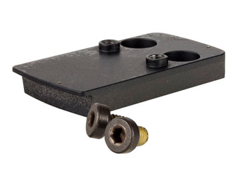 Trijicon AC32092 Adapter Plate Matte Black Steel, Fits Springfield Hellcat OSP/S&W M&P Shield C.O.R.E, RMSc Footprint Mount