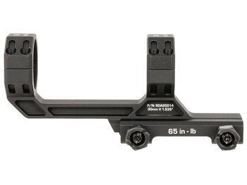 Sig Sauer Electro-Optics SOA20015 Alpha MSR Scope Mount/Ring Combo Black Anodized 34mm | 0 MOA