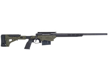 Savage Arms 57550 Axis II Precision 243 Win 10+1 22", Matte Black Barrel/Rec, OD Green Adjustable MDT Aluminum Chassis, Polymer Grip