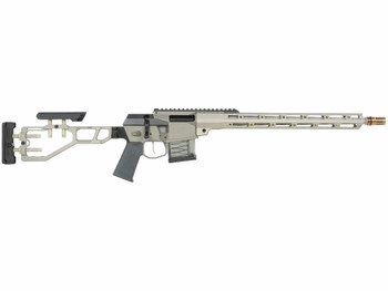 Q LLC MINIFIX300BLK16INRIFLE Mini Fix 300 Blackout 16" Black Anodized Tapered Threaded Barrel, Black Anodized Picatinny Rail, M-LOK Handguard ,Adj Folding Black Stock, Polymer Grip