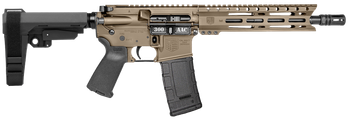 Diamondback DB1916B061 DB15  300 AAC 30+1 10" Flat Dark Earth Cerakote Heavy Barrel 9" M-LOK Handguard 7075-T6 Aluminum SBA3 Brace Magpul MOE Grip                                                      