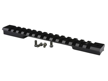 Warne 7665M Mountain Tech Tactical Rail Black Anodized Aluminum, HS Precision Savage Style Action/ Savage 110 (New), Long Action 0 MOA