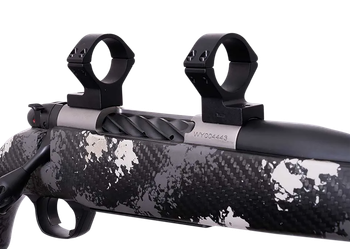 Weatherby W940705 Scope Mount/Ring Combo  Matte Black Alloy 1" Tube Weatherby Mark V Medium Rings Magnum 9-Lug Action                                                                                   