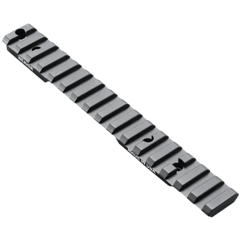 Weaver Mounts 99503 Multi-Slot Base  Extended Black Anodized Aluminum Fits Remington 700 Short Action                                                                                                   