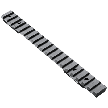 Weaver Mounts 99489 Multi-Slot Base  Extended Black Aluminum Fits Savage110/111/112/114/116 Long Action                                                                                                 