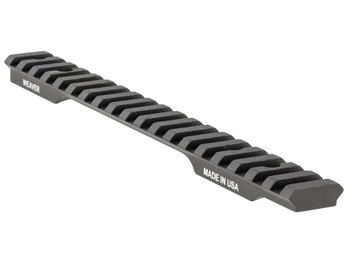 Weaver Mounts 99465 Multi-Slot Base Extended Black Aluminum Fits Savage 110 Long Action 0 MOA