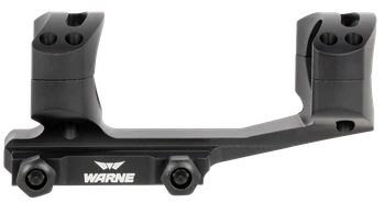 Warne XSKEL34TW X-SKEL Gen 2 Scope Mount/Ring Combo Black Anodized 34mm                                                                                                                                 