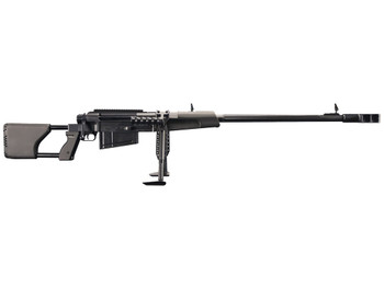 Zastava Arms Usa SRM93050 M93 50 BMG 5+1 33" Black Nitride Fluted Barrel, Black Picatinny Rail Receiver, Polymer Handguard, Black Synthetic Stock