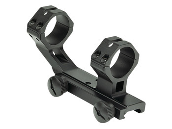 Weaver Mounts 48376 SPR Scope Mount/Ring Combo Black Aluminum 1" Tube, Fits AR15/M16 Cantilever Mount