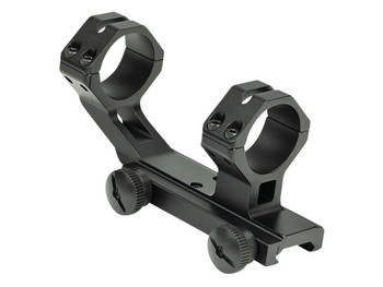 Weaver Mounts 48376 SPR Scope Mount/Ring Combo Black Aluminum 1" Tube, Fits AR15/M16 Cantilever Mount