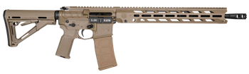 Diamondback DB1784K061 DB15  5.56x45mm NATO 30+1 16", FDE, 15" M-Lok Anti-Rotation Handguard, Magpul CTR Stock & K2 Grip, Obsidian Muzzle Brake, Ambi Safety                                            