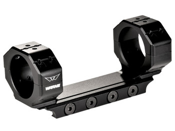 Warne 7841M Precision Mount Scope Mount/Ring Combo Black Anodized 35mm 0 MOA