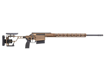 Sig Sauer CROSSMAG300WM24B Cross Magnum 300 Win Mag 6+1 24" Threaded Barrel, Coyote Cerakote, M-LOK/ARCA Rail Handguard, Fully Adj. Folding Stock, PRS Style Grip, Muzzle Brake, Integrated Optics Mount