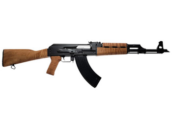 Zastava Arms Usa ZR7762LM ZPAP M70 7.62x39mm 30+1 16.30" Barrel, Black Barrel/Rec, Tiger Stripe Light Maple Grip & Fixed Stock