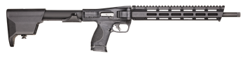 Smith & Wesson 12575 M&P FPC  9mm Luger 17+1/23+1 (3) 16.25" Steel Barrel, Black Anodized Receiver, Adjustable Black Stock, M-LOK Slots w/Picatinny Style Rail Black Polymer Grip                       