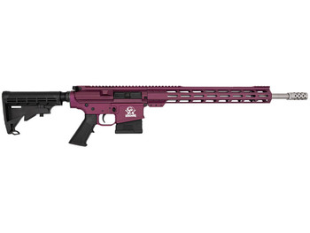 Great Lakes Firearms GL10308SSCHY GLFA 308 Win 10+1 18" AR-10 Stainless Steel Black Cherry