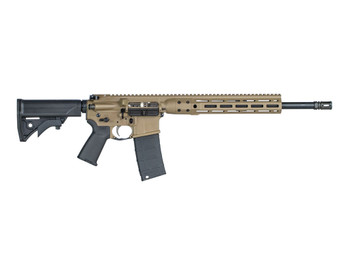 LWRC ICDIR3CK16ML Individual Carbine Direct Impingement 300 Blackout 30+1 16.10" Barrel, Exclusive Flat Dark Earth Anodized Receiver, 6 Position Stock, Magpul MOE Grip, Optics Ready