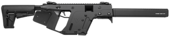 Kriss USA KV10CBL22 Vector CRB Gen2 *CA Compliant 10+1 Black Steel Barrel, Black Picatinny Rail Receiver, Fixed Black Synthetic Stock, Black California Paddle Grip, Glock Magazine Compatible          