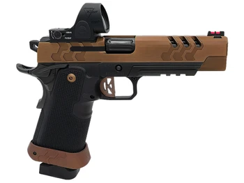 Kimber Mfg.,inc 3500055 2K11 Target (OI) 9mm 20+1 5" High Polished w/ Coyote PVD, Brush Polish Flats w/ DLC Coating Stainless Steel Slide Aluminum Grip