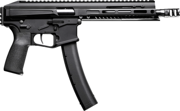 Patriot Ordnance Factory 02542 Phoenix  9mm Luger 35+1 8.50" 8" Black Threaded Barrel, Black Anodized Aluminum Receiver w/Picatinny Rail, M-LOK Handguard MFT Grip, Rear Picatinny Rail, Ambidextrous   