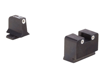 Trijicon 600921 Suppressor/Optic Height Sights Green/Tritium White Outline Front Sight-Green/Tritium White Outline Rear Sight Springfield Armory XD/XD-M/XD Mod.2
