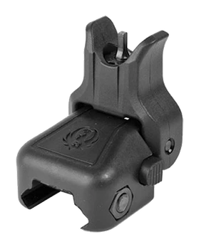 Ruger 90414 Rapid Deploy Front Sight  Black Ruger SR-22/SR-556/SR-762                                                                                                                                   