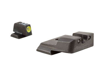 Trijicon 600558 HD Night Sights Green/Tritium Yellow Outline Front Sight-Green Tritium Black Outline Rear Sight Smith & Wesson M&P/M&P M2.0