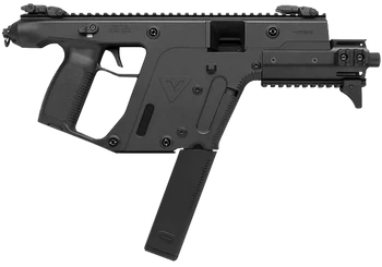 Kriss USA KV90PBL30 Vector Enhanced SDP Gen2 9mm Luger 40+1 6.50" Black Nitride Threaded Barrel, Black Picatinny Rail, MK5M Modular Rail, Black Polymer Grip, Glock Magazine Compatible                 