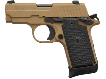 Sig Sauer 238380ESCPN P238 Micro-Compact Emperor Scorpion 380 ACP 2.70" 6+1 & 7+1 Flat Dark Earth Hardcoat Anodized Flat Dark Earth Nitron Stainless Steel Black Hogue G10 Piranha Grip