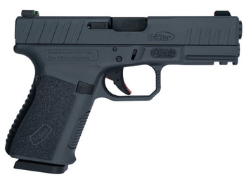 TriStar 85764 Apoc 9mm Luger 15+1 4.02" Black Steel Barrel, Sniper Gray Cerakote Serrated Steel Slide & Polymer Frame w/Accessory Rail, Textured Grip