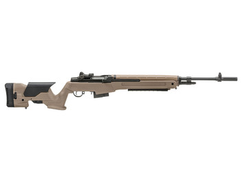 Springfield Armory MP9220 M1A Loaded Precision 308 Win 10+1 22" National Match Carbon Steel Barrel Black Parkerized Rec Flat Dark Earth Archangel Precision with Adjustable LOP & Comb Stock Right Hand