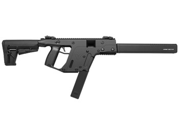 Kriss USA KV10CBL20 Vector CRB G2 10mm Auto 33+1 16" Black Chrome Moly Barrel, Black Polymer Receiver, Black Synthetic 6 Position Stock Black, Polymer Grip