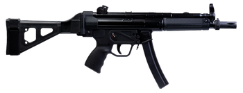 Century Arms HG6034SB-N AP5 P 9mm Luger 30+1 9" Black Threaded Barrel, Black Synthetic SB Tactical Brace, Black Polymer Pistol Grip                                                                     
